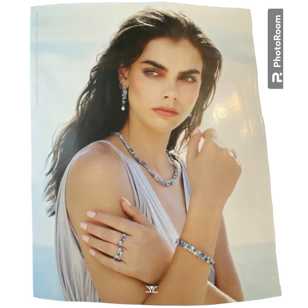 LeVian Print Ad Campaign Spring 2024 8x10 Ready to Frame Original Magazine